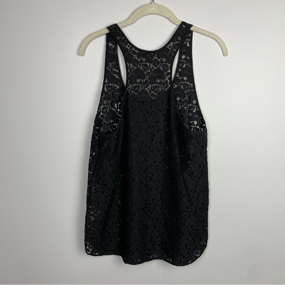 Wilfred Black Lace Floral Tank Top - Picture 5 of 13